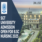 SGT University Admission Open For BSc Nursing 2025